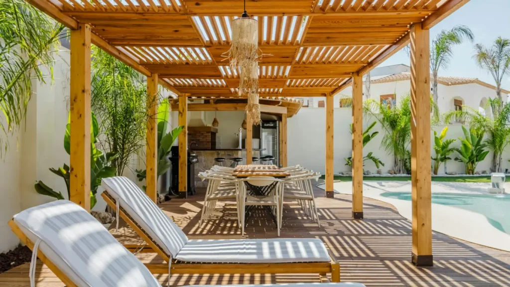 Wood Pergola